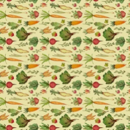 Amostra de tecido Radishing Cotton Print