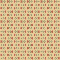 Amostra de tecido Scandinavian Flowers Cotton
