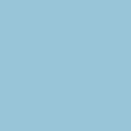 Amostra de tecido Sky Blue Cotton