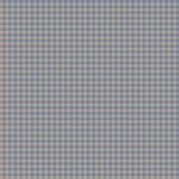Amostra de tecido Sky Gingham Cotton