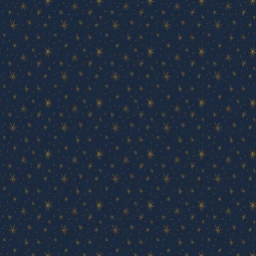 Amostra de tecido Starry Night Blue Velvet