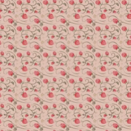 Amostra de tecido Strawberry Fields Simple Cotton