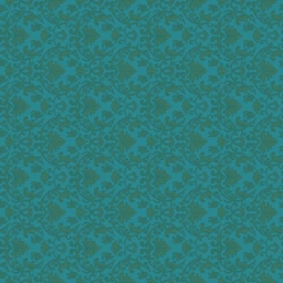 Amostra de tecido Teal Diamond Filigree Silk