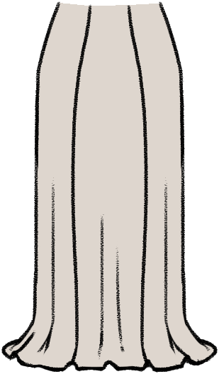 Bias Cut Skirt