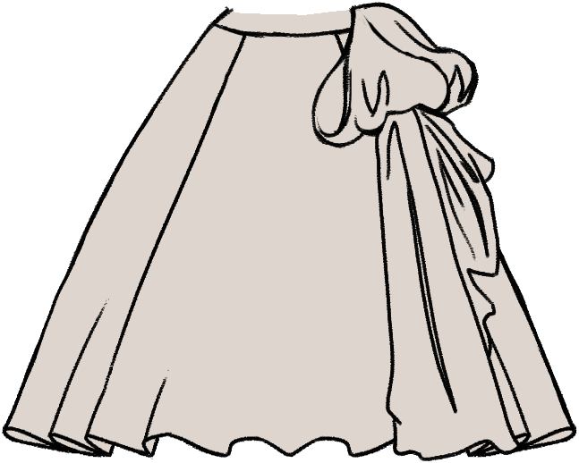 Bow Ballgown Skirt