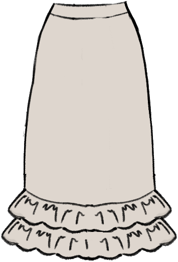Frill Skirt