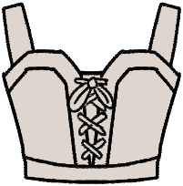 Front Lace Bodice