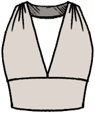 Halter Neck Bodice