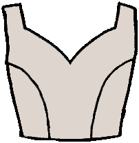 Heart Princess Bodice