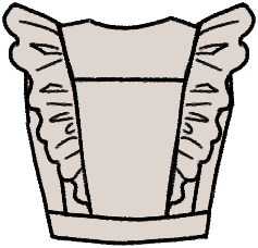 Ruffle Apron Bodice