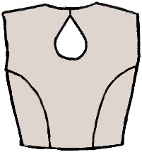 Single Keyhole Bodice