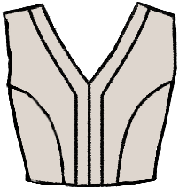 Waterfall Bodice