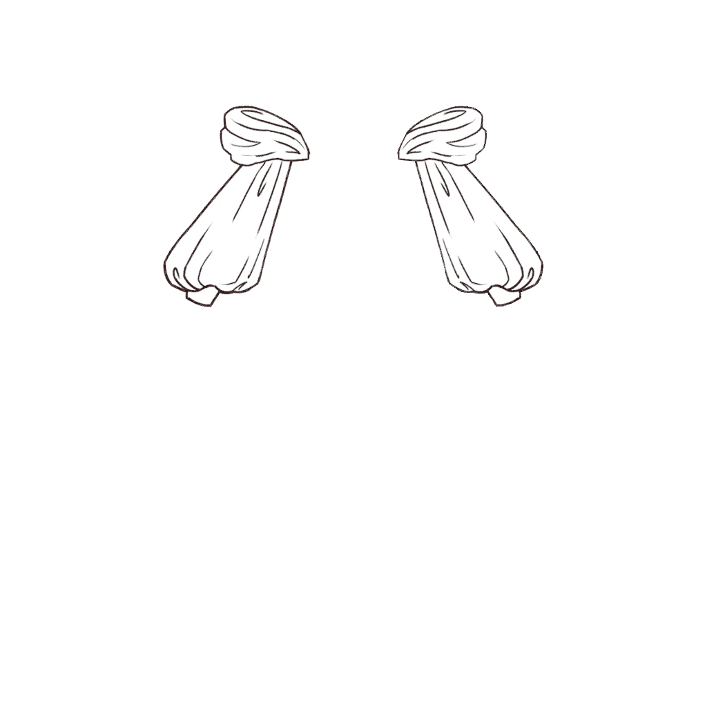 Esboço de Angel Sleeve, variante 1